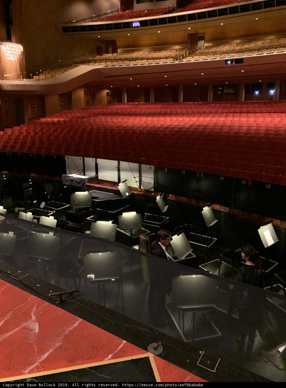 Red Seats and a Stage