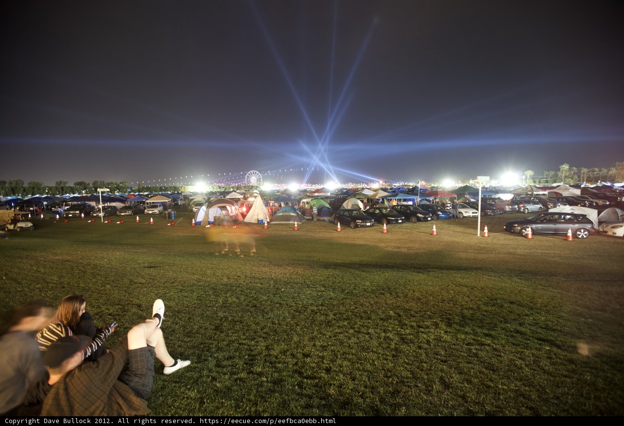 Night Sky Comes to Life with Spectacular Light Show at Coachella