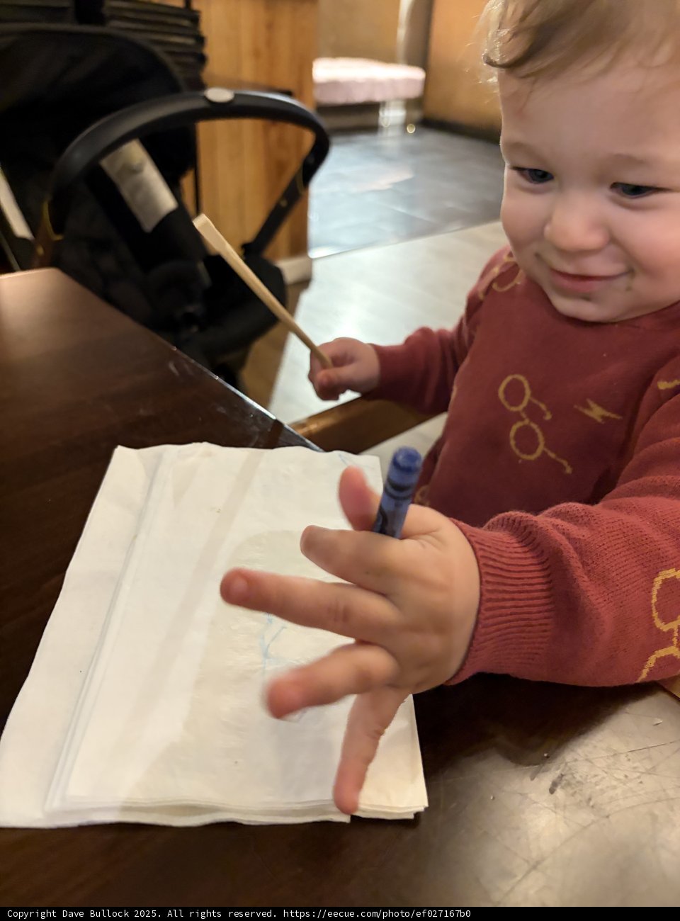 First Strokes of Creativity