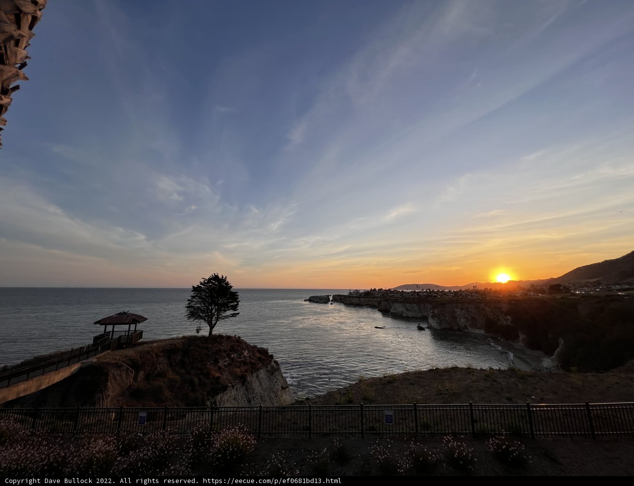 Sunset at Pismo Beach Lighthouse