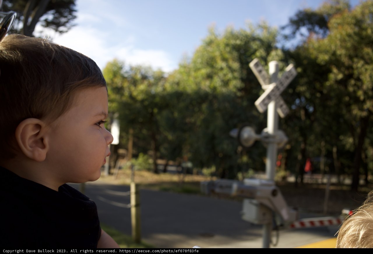 Innocence meets Iron: Wesley's First Train Encounter