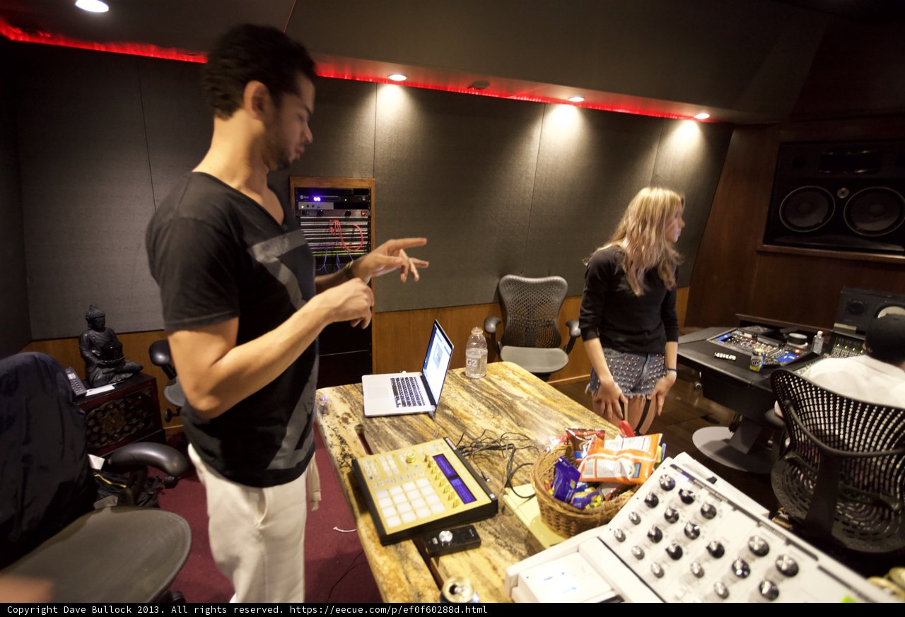 Behind the Scenes of a Recording Studio Session