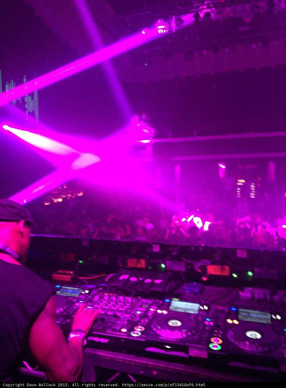 Crossing Pink Beams