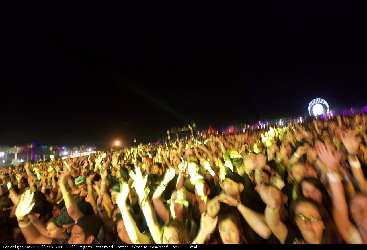 Hands Up in the Night Sky
