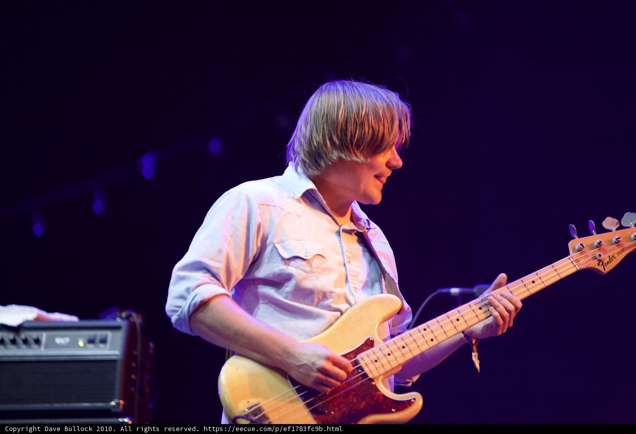 Bass Player Takes the Stage