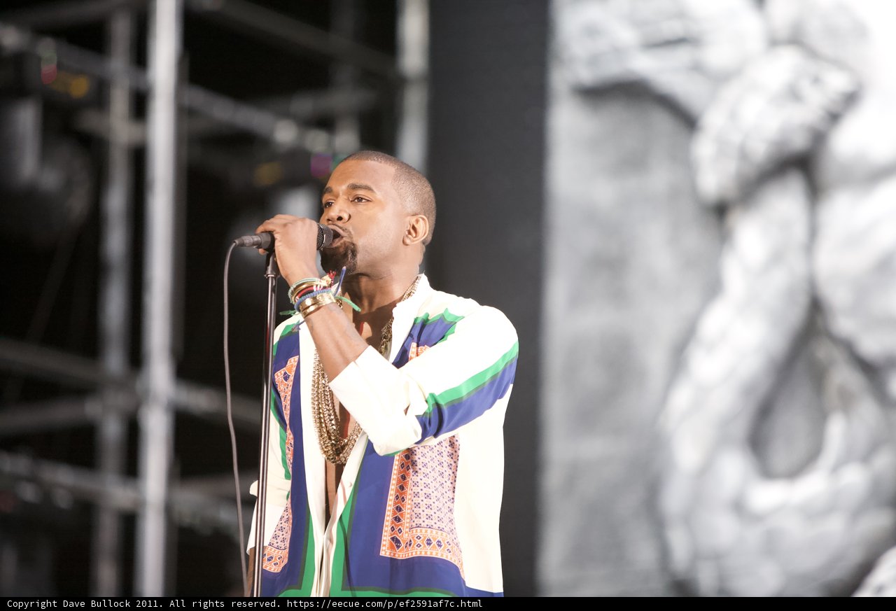 Kanye West Rocks Coachella Stage