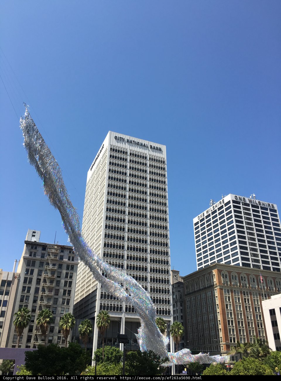 Monumental Aluminium Sculpture in Urban LA