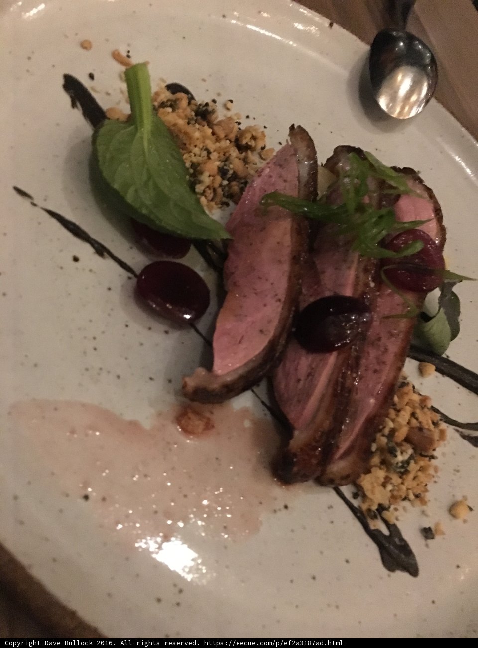 A Delicious Meal at Walt Disney Concert Hall