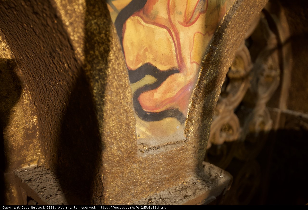 A Portrait of Corrosion Captured on Canvas