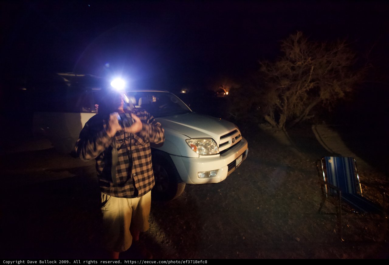 Nighttime Truck Photography