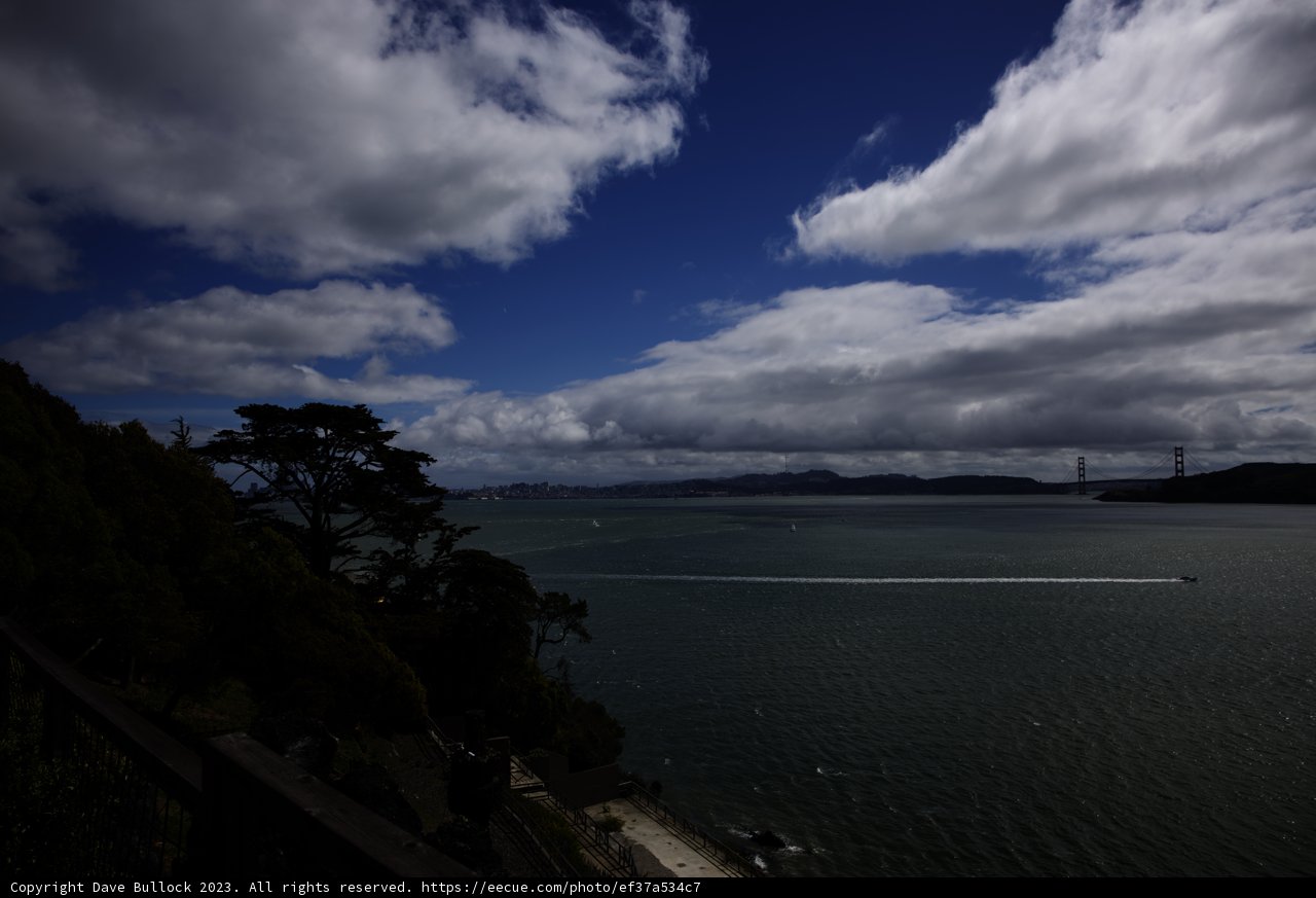 Serene Bay View from Tiburon Hill