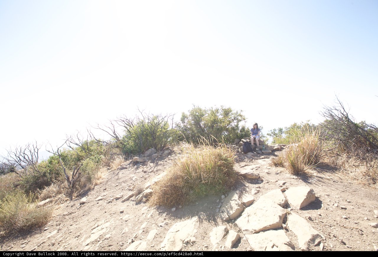 Hiking Up Gaviota Peak