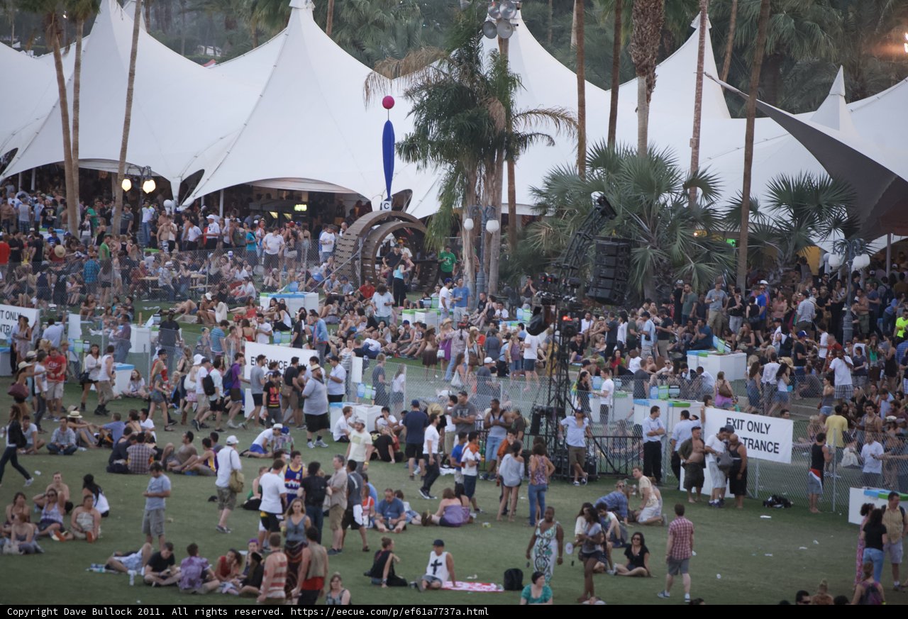 Coachella Concert Crowd
