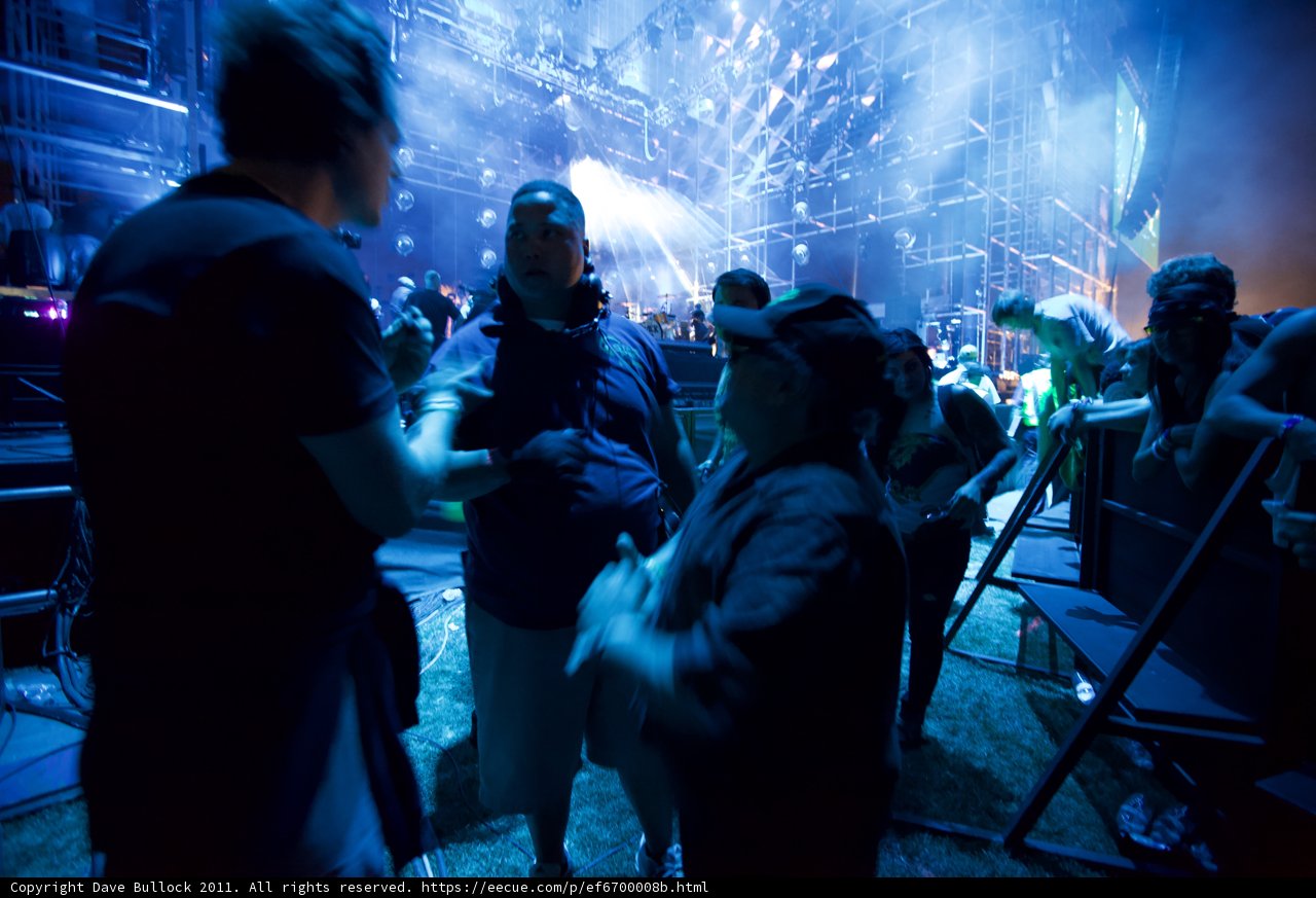 Smoke-filled Stage at Coachella 2011
