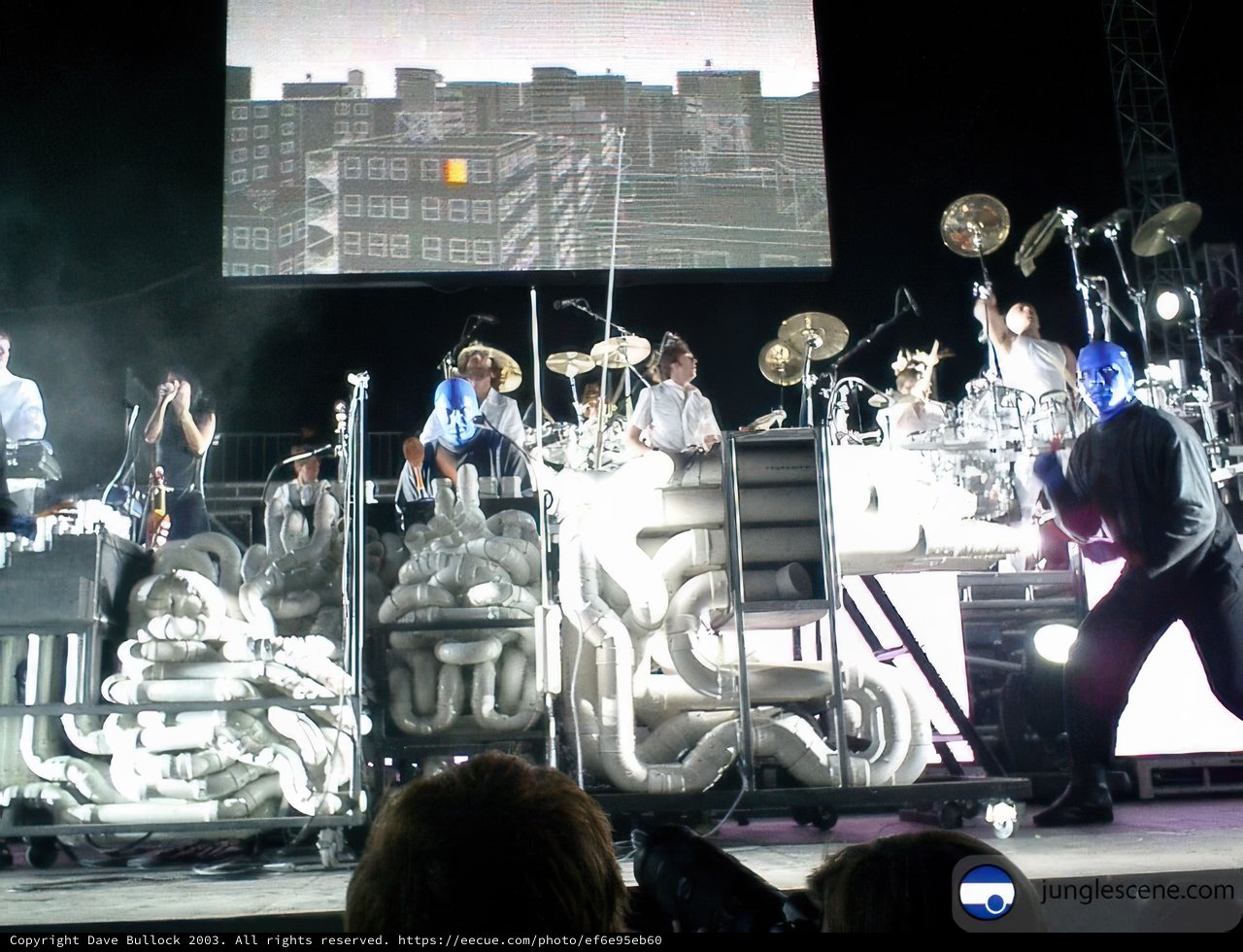 Blue Man Group Rocks the Stage at O2 Arena in London