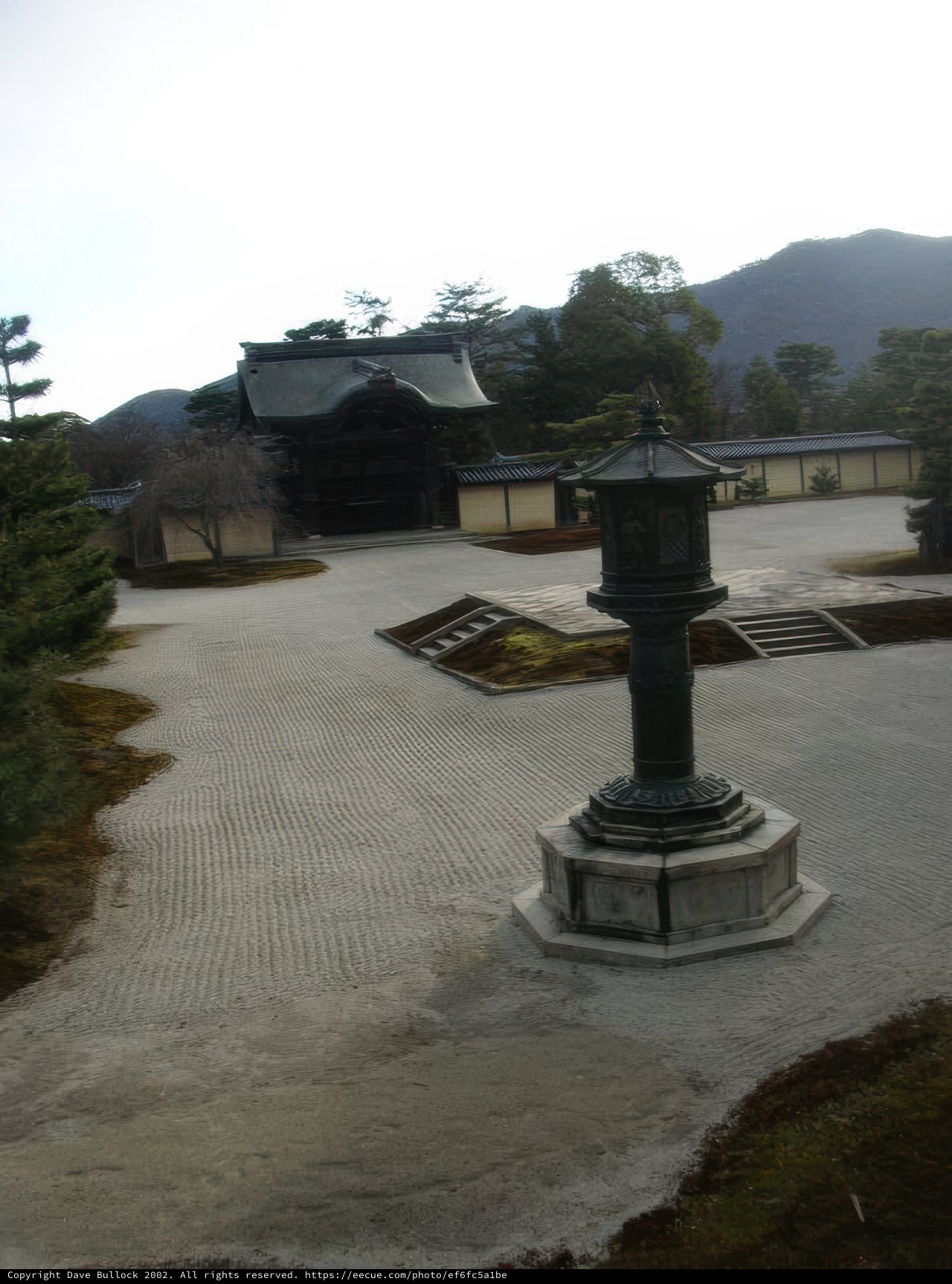 Majestic Stone Statue in the Heart of the Park