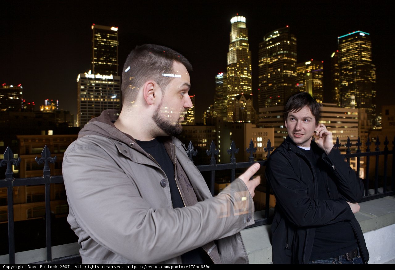 Urban Explorer in Brown Jacket