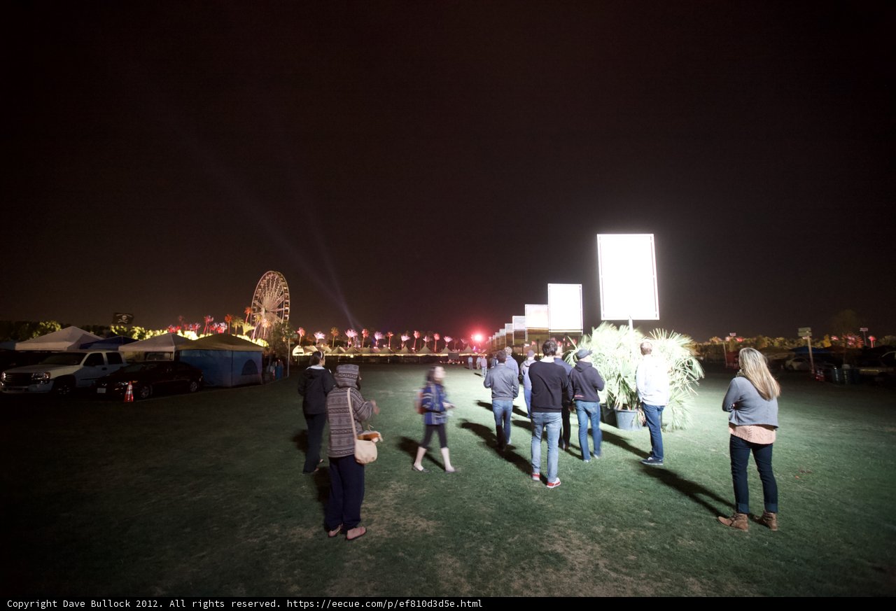 Night Lights at Coachella