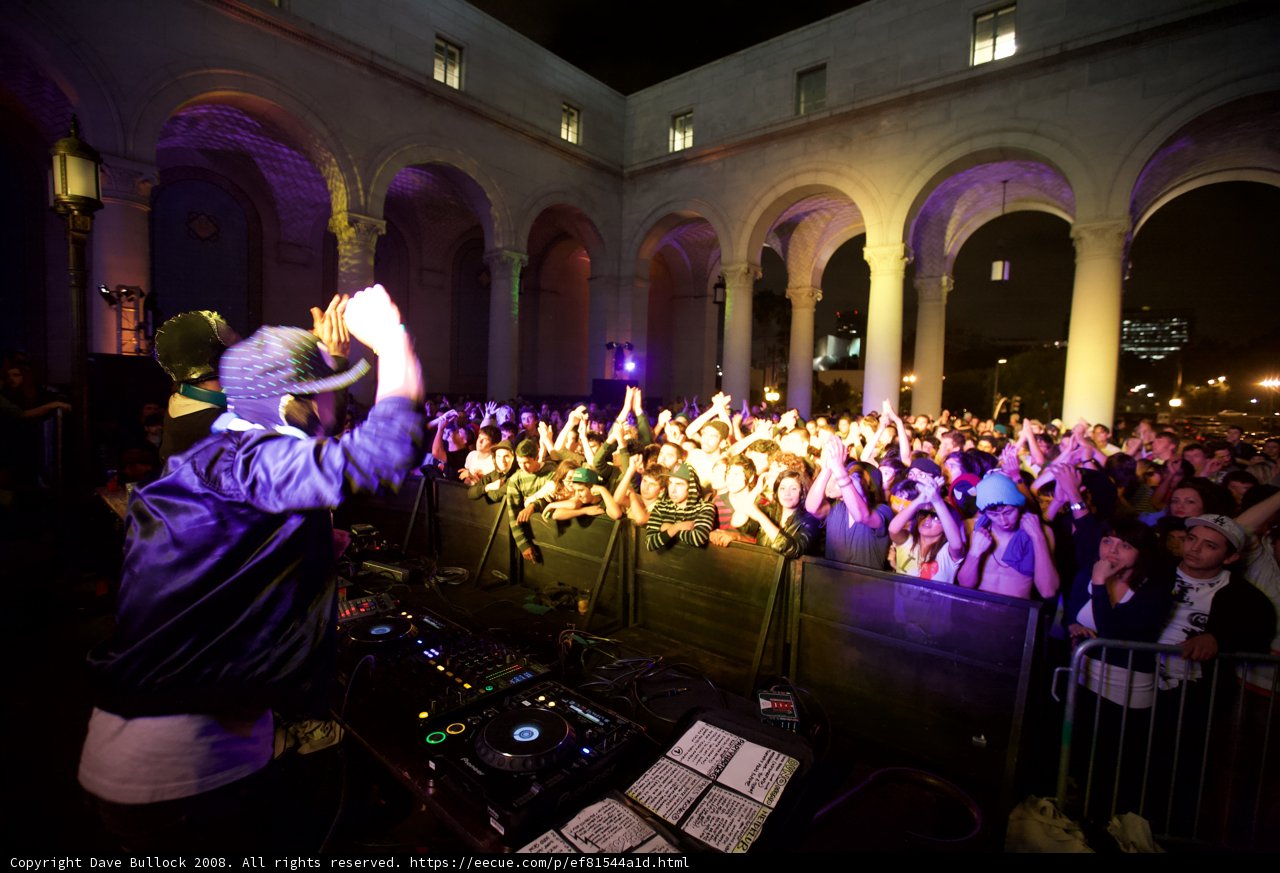 Crowd Goes Wild for Deejay's Performance