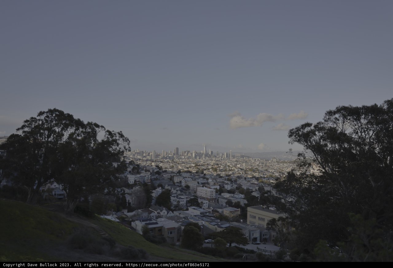 Cityscape from a Hilltop