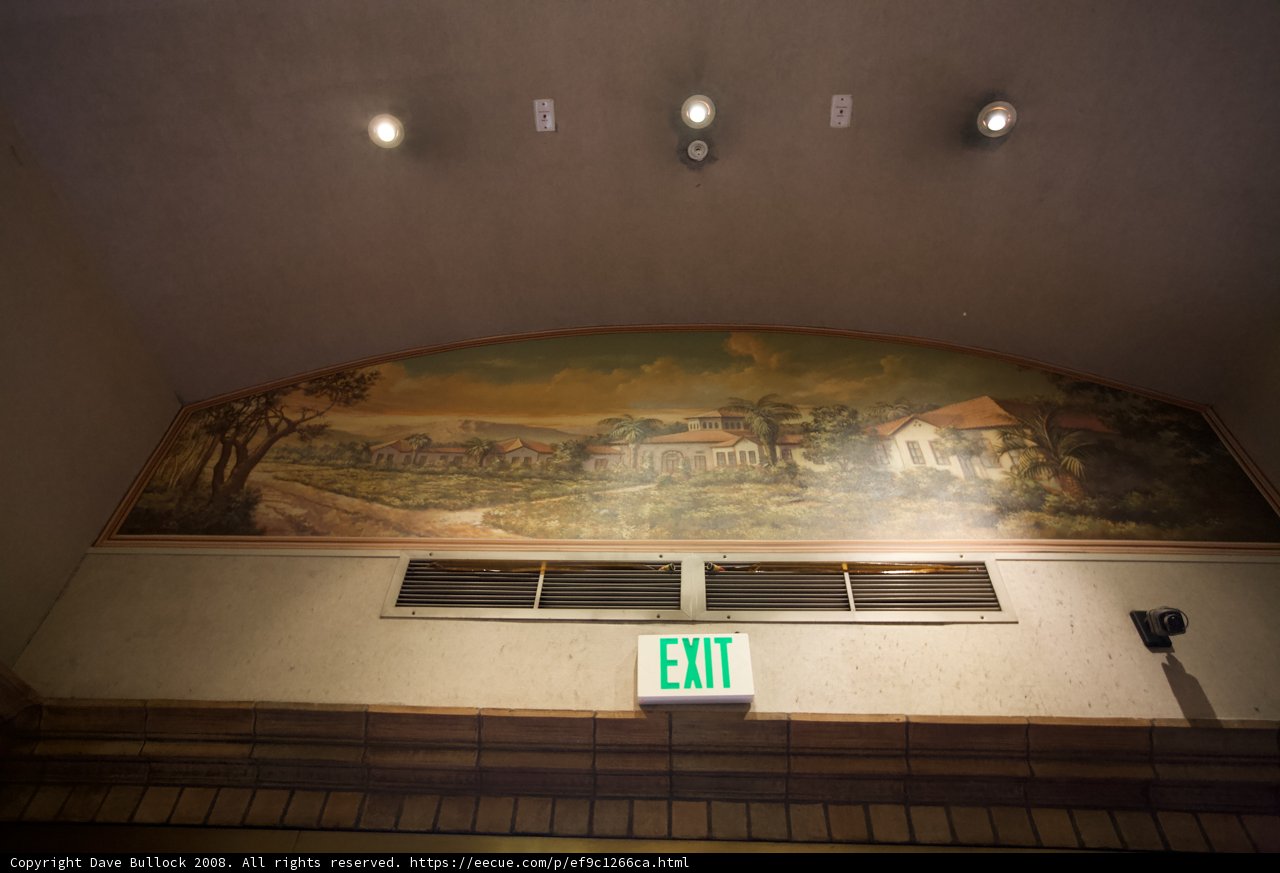 The Stunning Ceiling Mural of Downtown Building