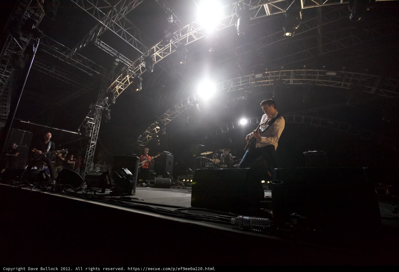 Rocking the Coachella Stage