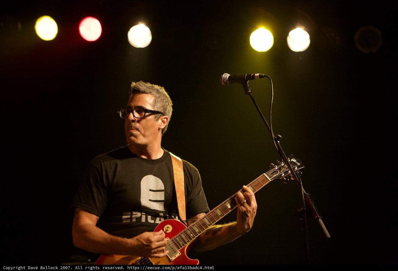 Brett Gurewitz Rocks the Crowd with His Electric Guitar