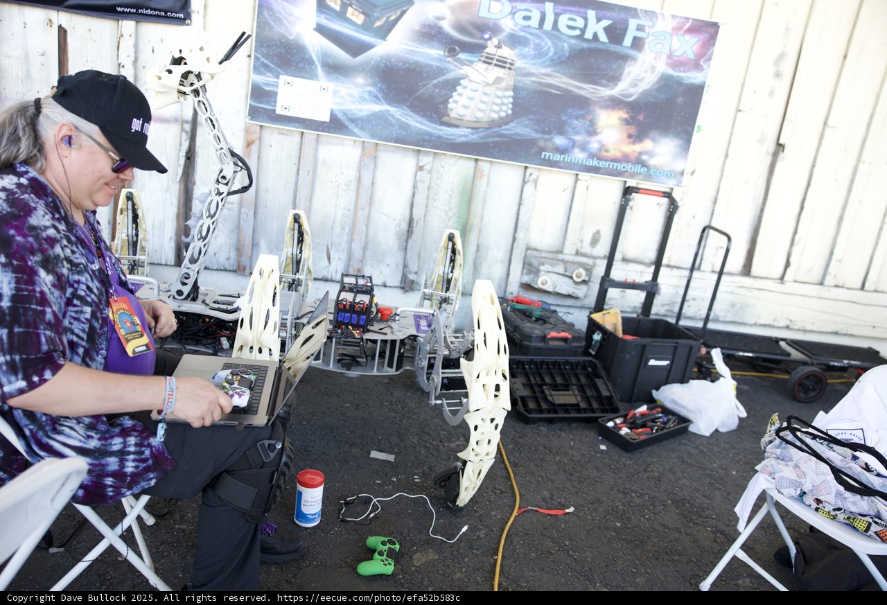 Robotics Enthusiasm at Maker Faire 2025