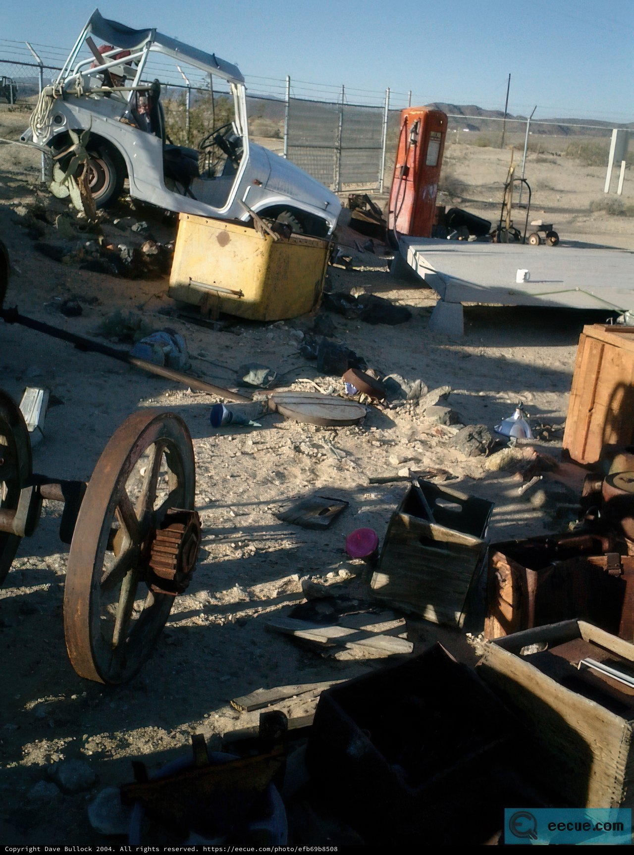 Vintage Cars Abandoned in the Desert