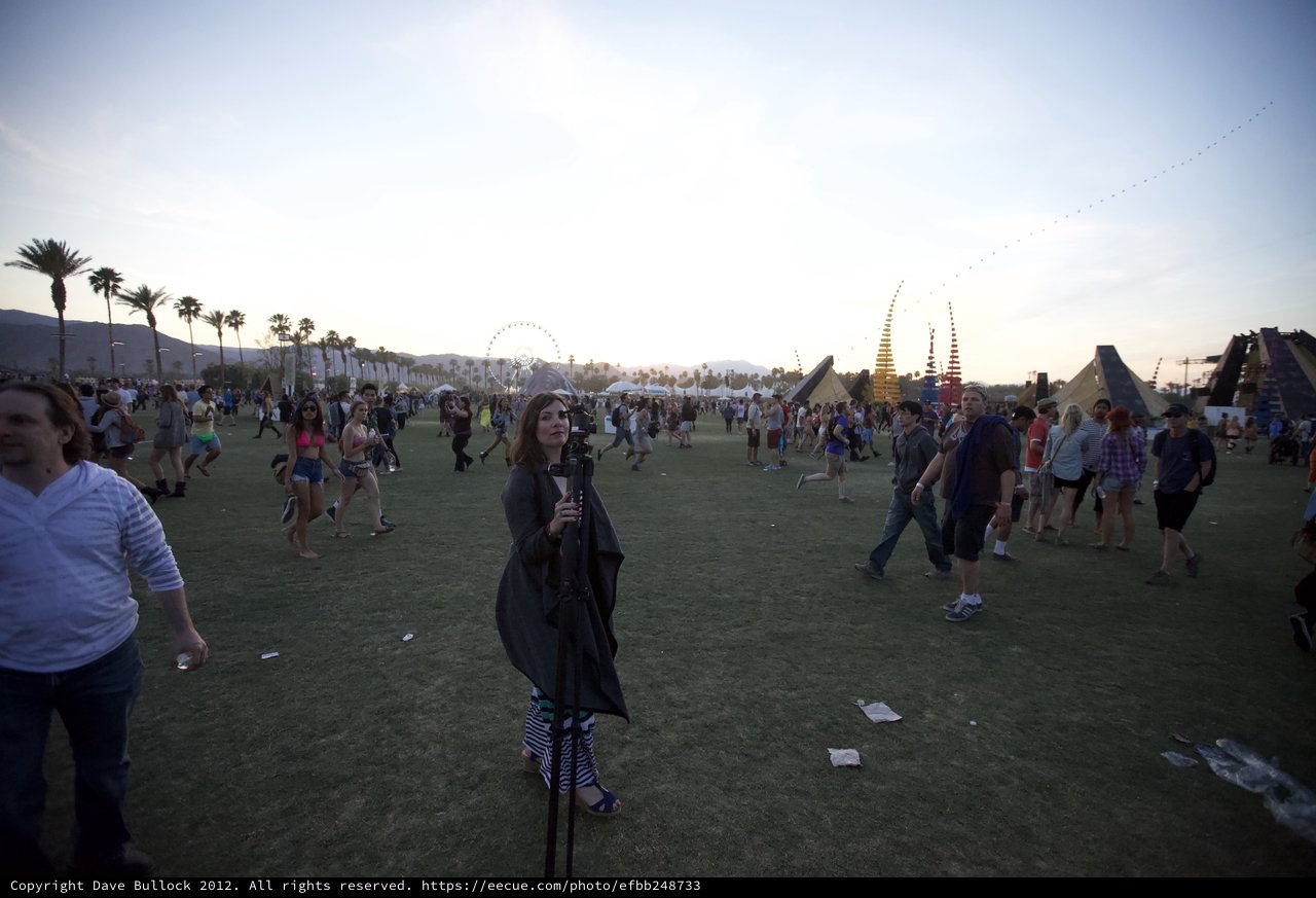 Photographer Captures Golden Hour at Coachella 2012