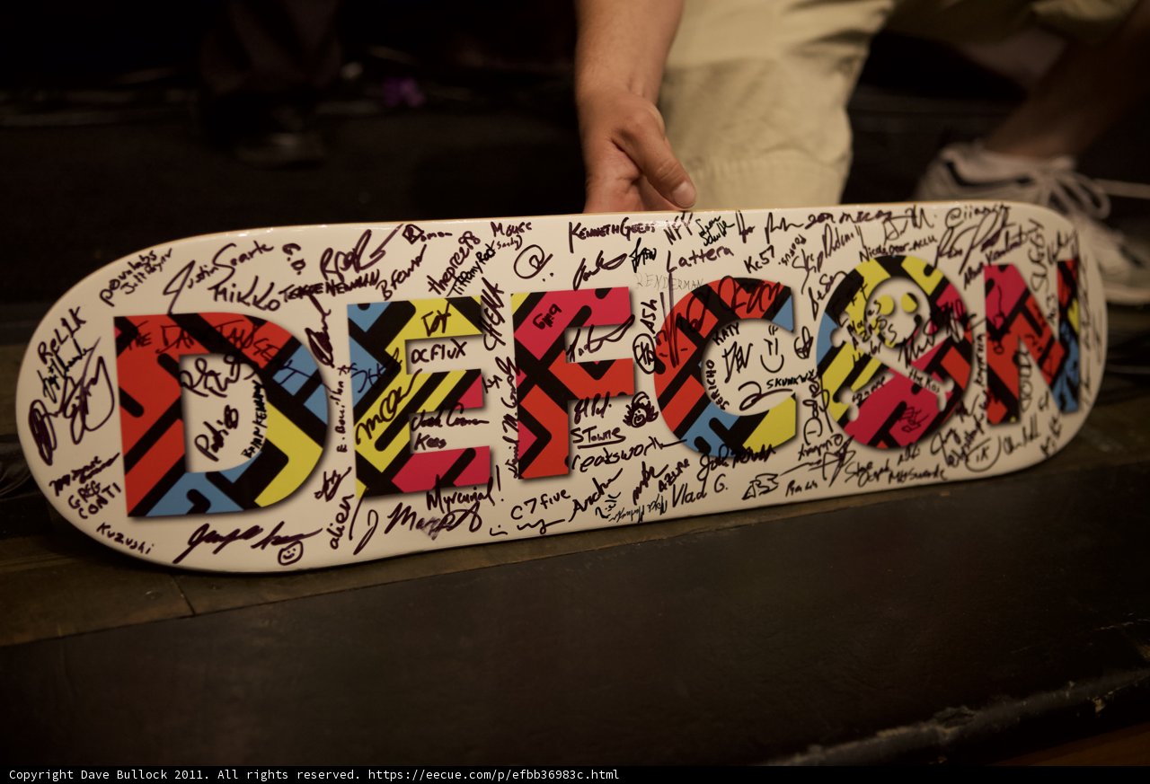 Signed Skateboard