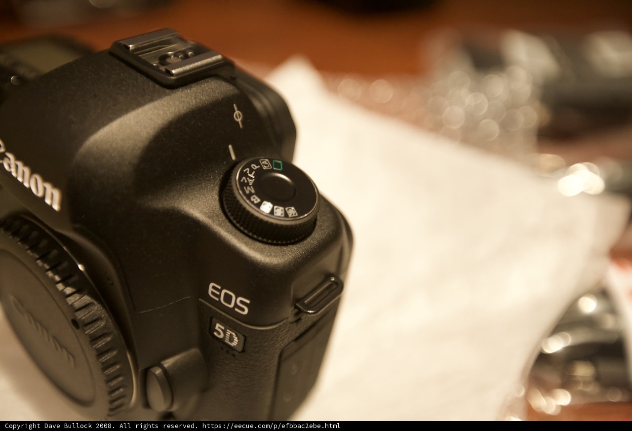 Unboxing the Canon EOS 5D Mark II