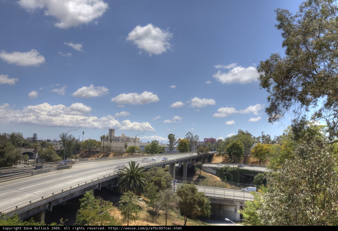 Overpass Freeway Cityscape