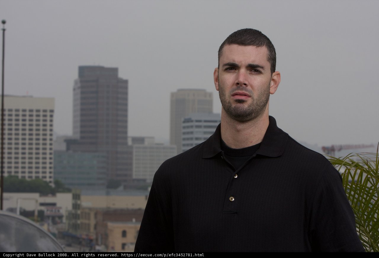 Urban Portrait in the Haze