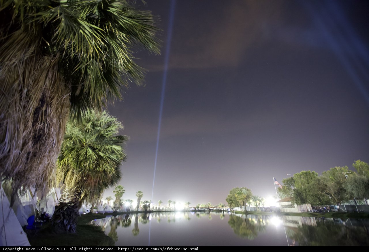 Nighttime Oasis