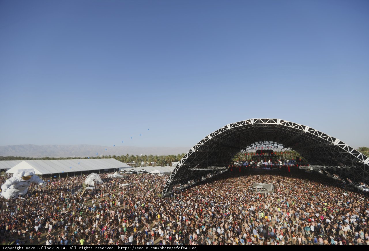 Coachella Music Festival Draws Huge Crowd