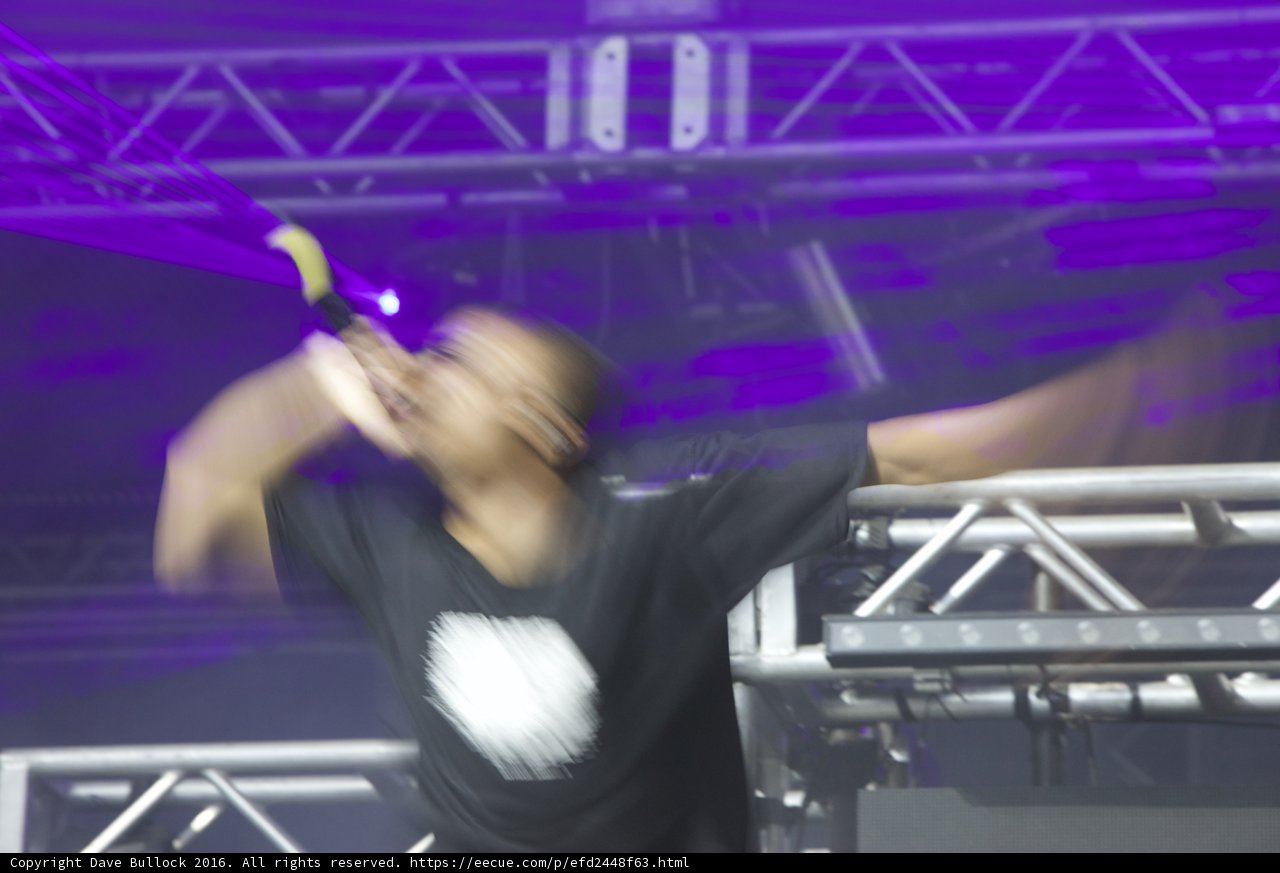 Jumping on Stage at Coachella