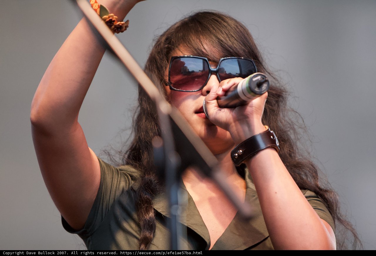 Sunglasses and Singing: Energy on Stage