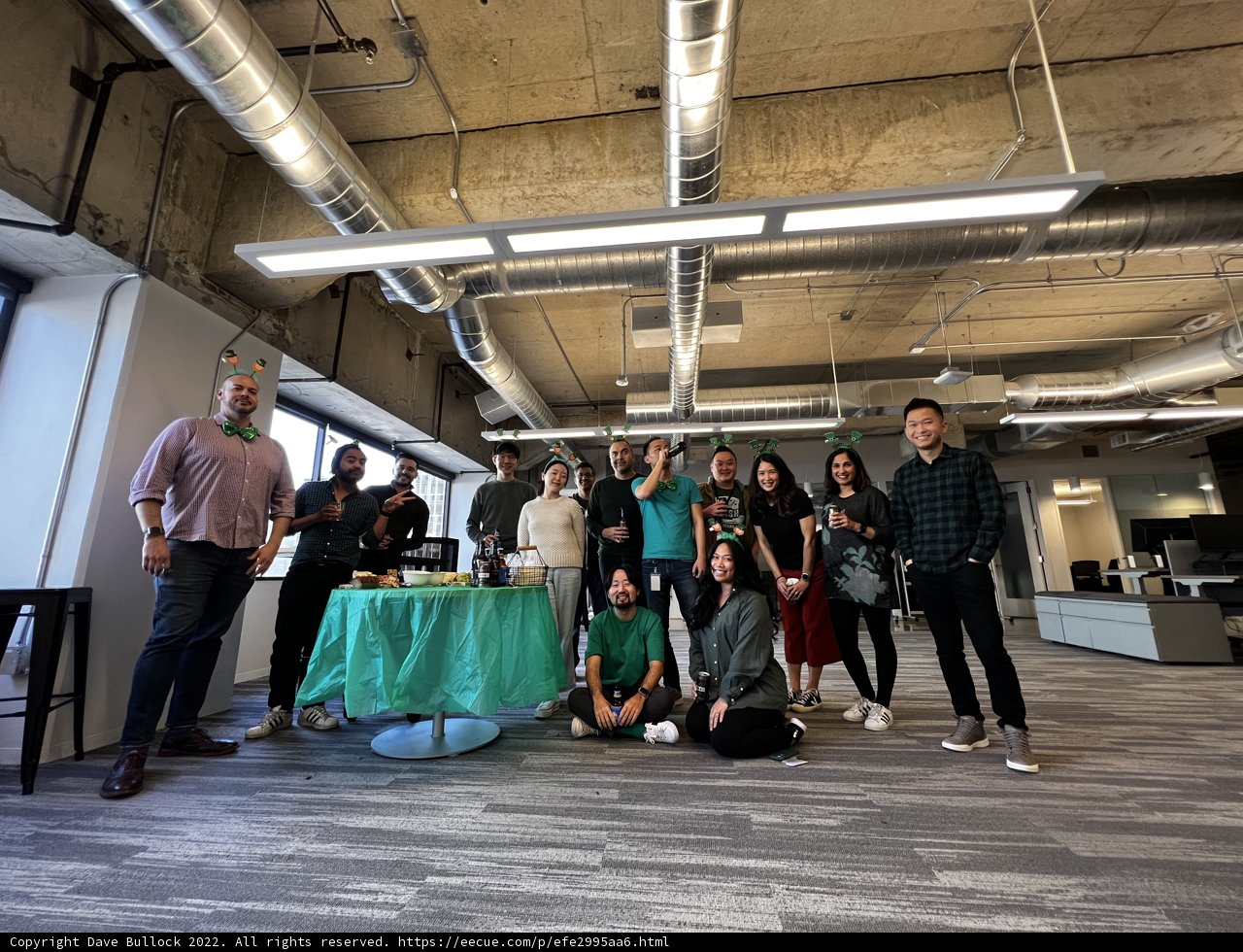 Group Photo at the Office
