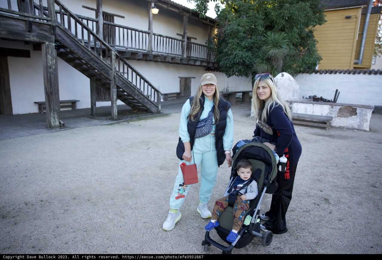 Family Day Out in Downtown Sonoma