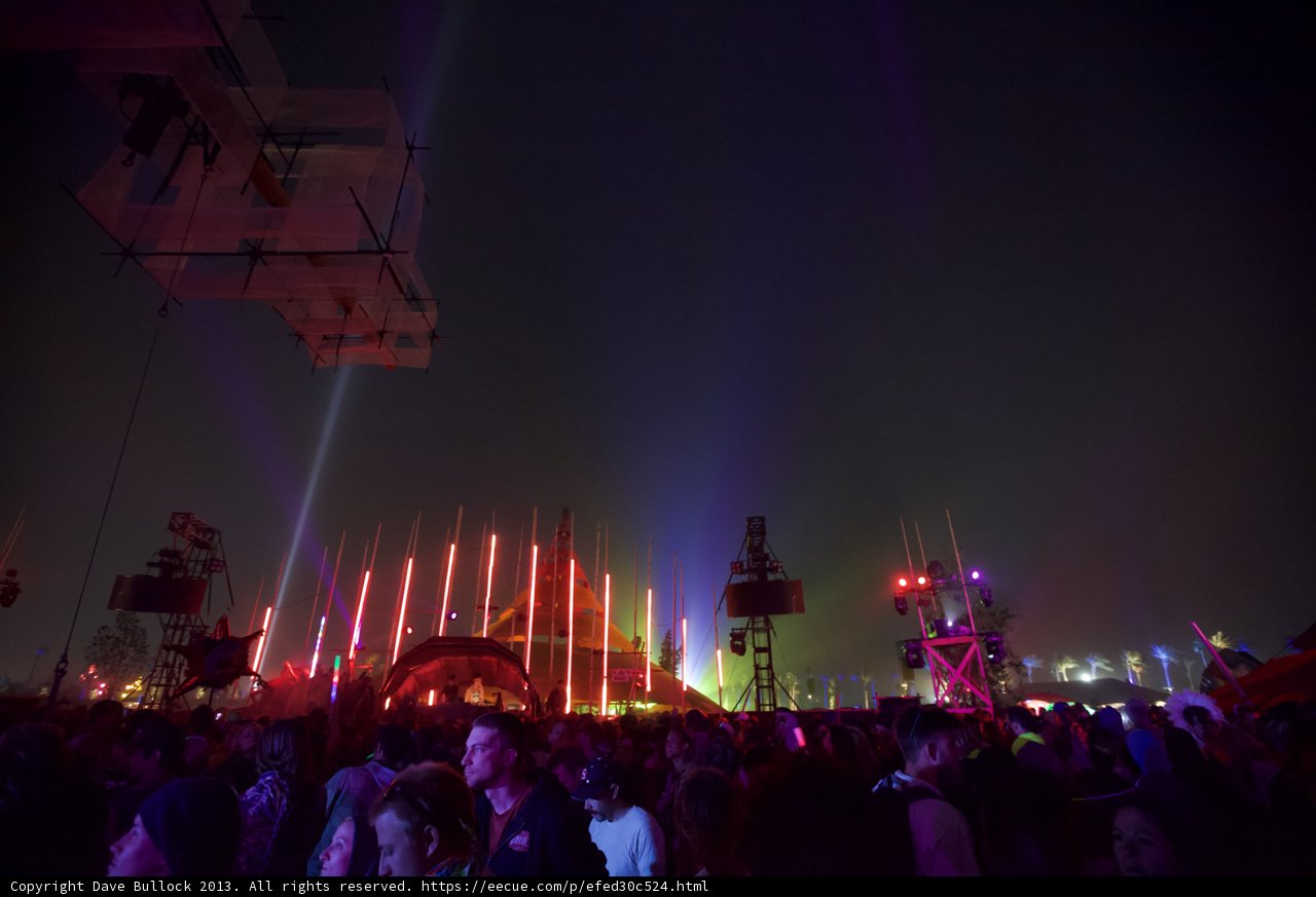 Illuminating Coachella Night