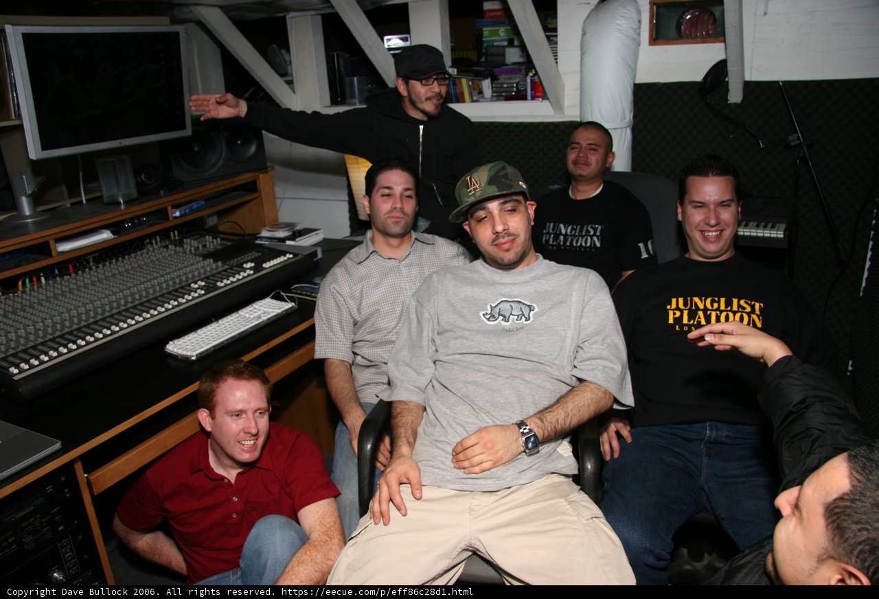 Inside the Recording Studio with Justin F and the Gang