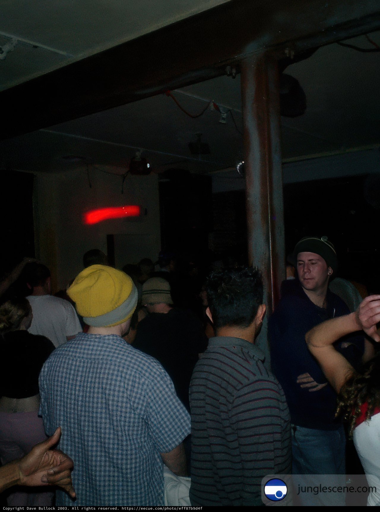 Nightlife Party with Man in Baseball Hat