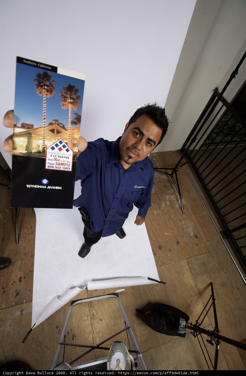 Brochure-Presentation at the Photo Studio