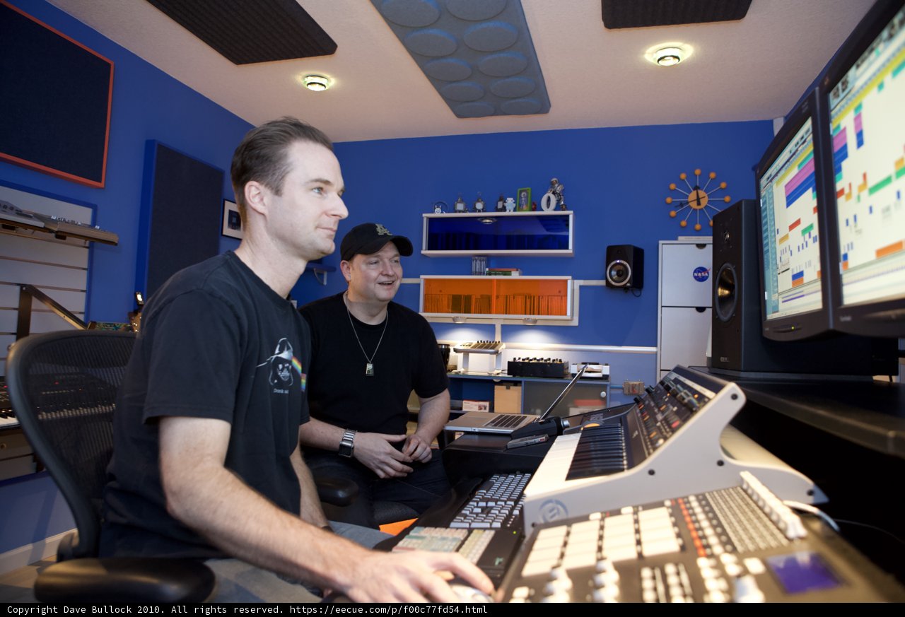 Behind the Scenes at 2010/DJ Dan Q Uberzone Recording Studio