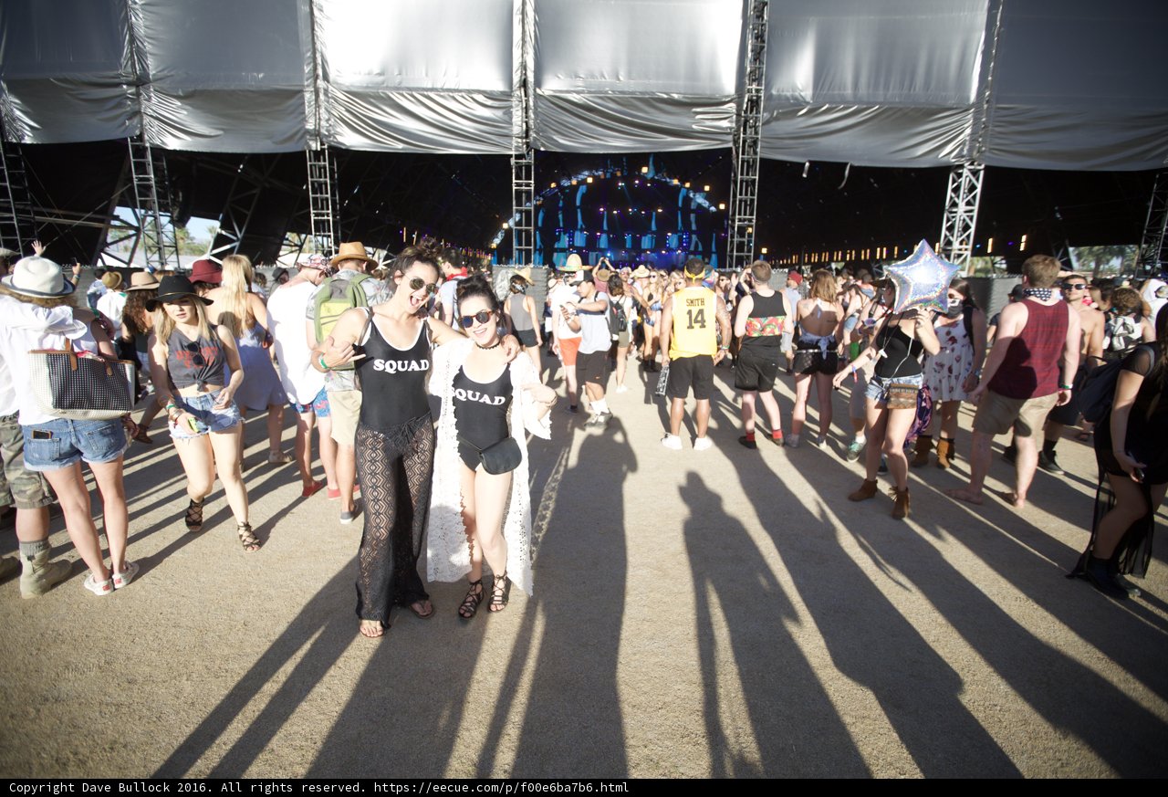 In the Middle of the Music Festival Madness