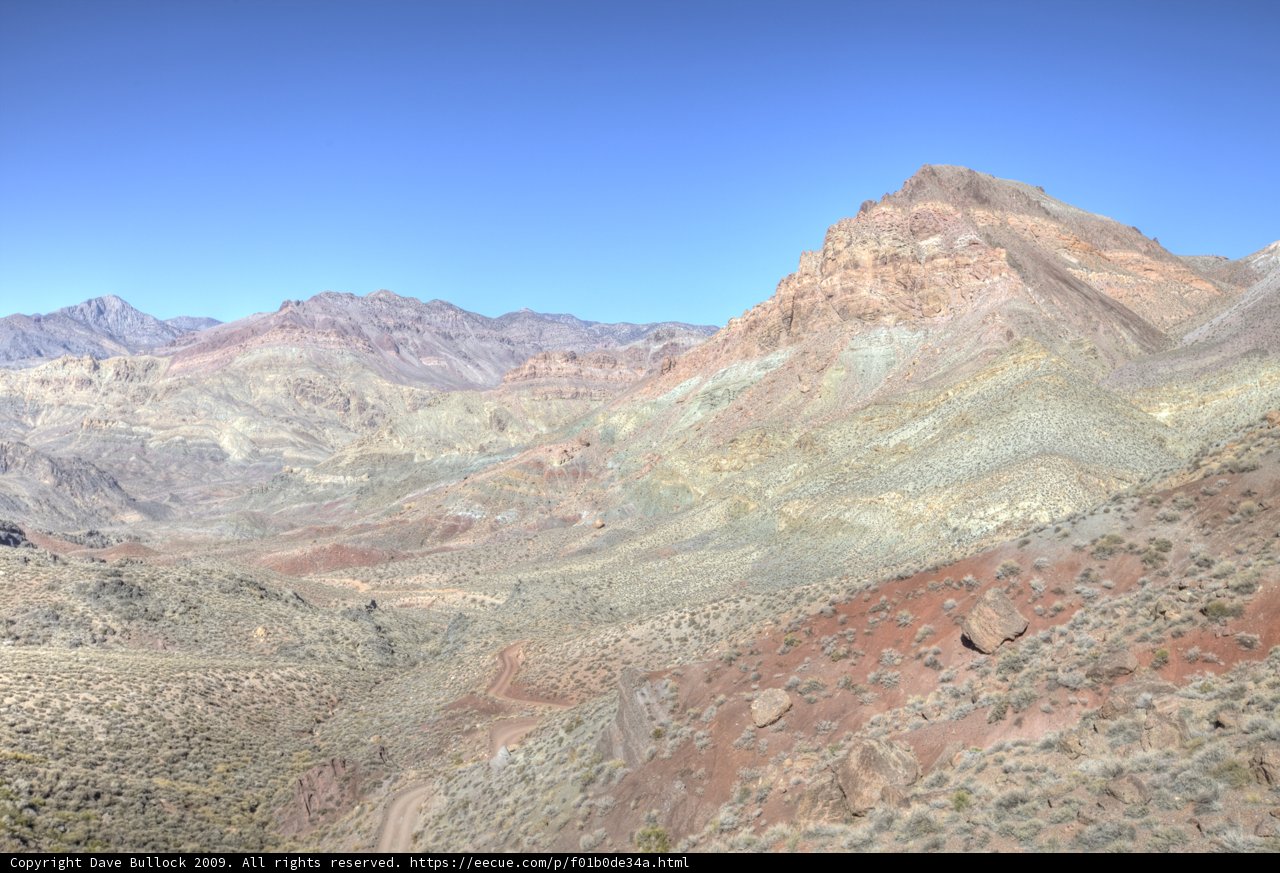 Majestic view from the mountaintop