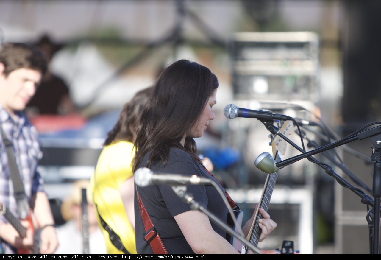 Rocking out at Coachella