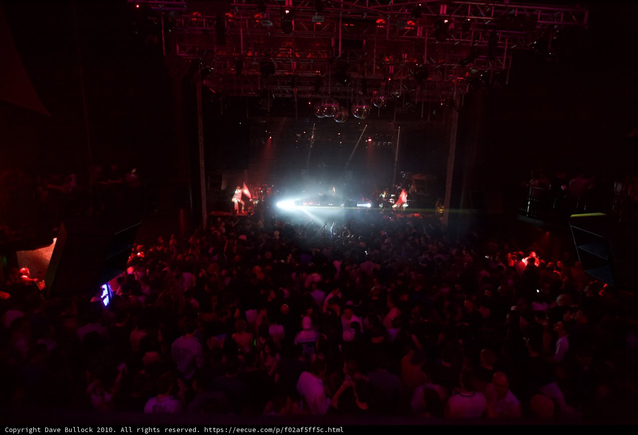 Rocking the Stage with Red Light