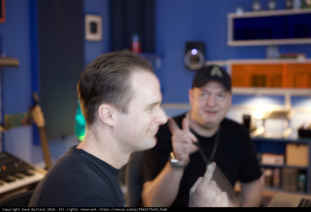 In the Recording Studio with DJ Dan and Uberzone